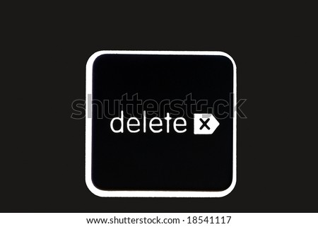Delete - keyboard button