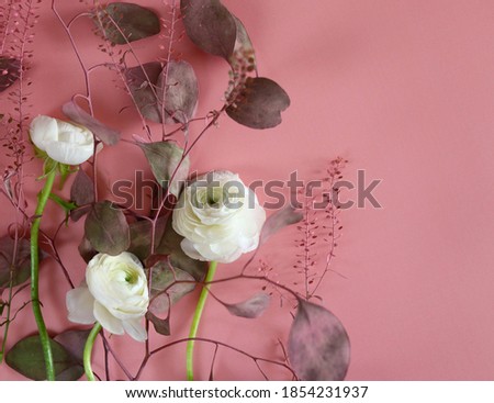 bouquet of festive flowers for background