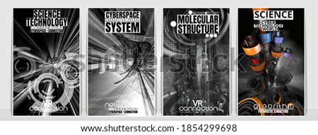 Vector banner background of abstract technology digital hi tech concept