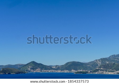mountains and sea, beautiful photo digital picture