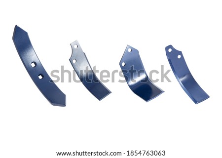 Grass cutter blade for agriculture farmer isolate with clipping path.  