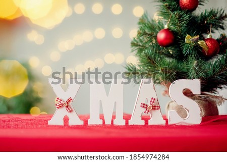 new year concept. wooden cubes for banner with copy space for text