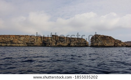 Seaside of Comino island. Malta.