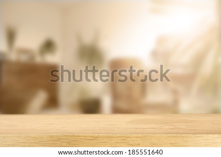 sunlight and room with desk 
