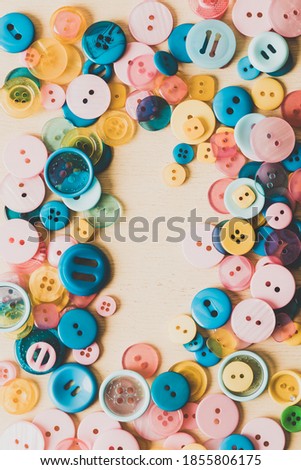 Background from buttons of different colors
