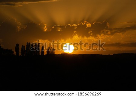 Sunset over the Kamianets-Podilskyi Castle, Ukraine
