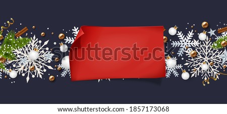 Lettering for fashionable cover designs for new year and Christmas holidays. Christmas invitation template with magic glitter movement 3d image