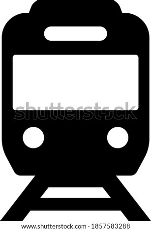 Public Traffic icon for train