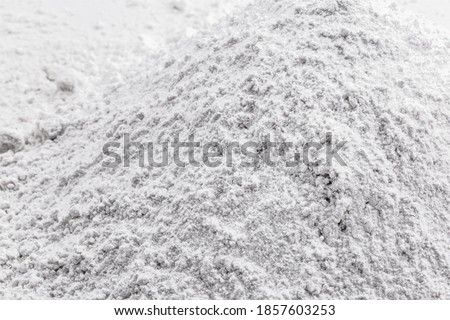 Magnesium oxide, is a natural product, obtained from the calcination of the mineral magnesia, strengthens the digestive system. Medicine or pharmacy concept. Royalty-Free Stock Photo #1857603253