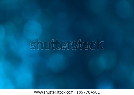 Deep dark blue background with bokeh light texture effect