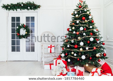 New Year's Eve Christmas Interior Home Christmas Tree Gifts