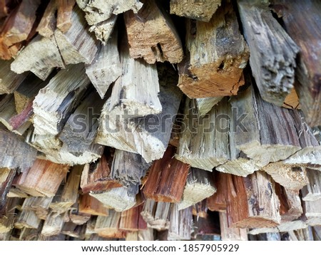 Background old wood firewood photo