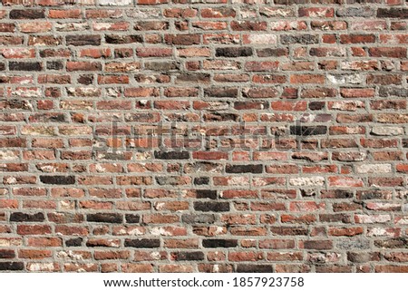 Background – Stone wall with square shaped stones