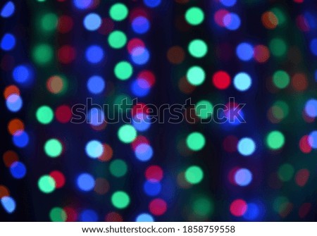 Bokeh lights background. Abstract multicolored lights in blur.