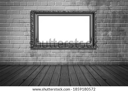  picture frame on a wooden background