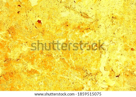 Abstract Fortuna Gold Color Grunge Wall Background.