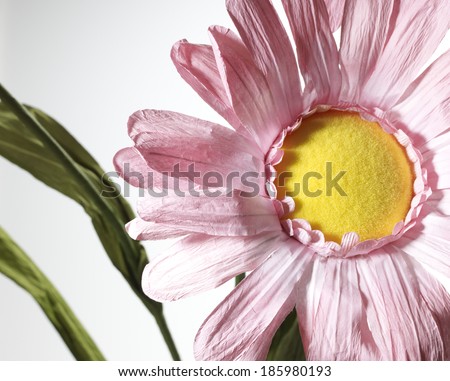 Paper pink Flower