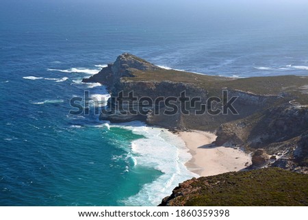 Beautiful ocean picture in Cape Town