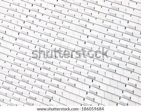 White abstract modern wall with shiny cubes