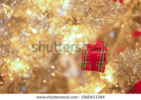 Gold blur abstract background. bokeh christmas blurred beautiful shiny Christmas lights, Christmas background concept.