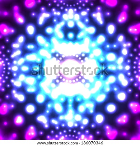 Vector abstract glowing  micro cosmos background. Eps10