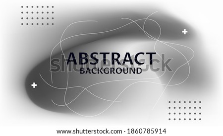 GRADIENT WHITE AND GRAY LIQUID BACKGROUND DESIGN FOR WALLPAPER COVER CARD