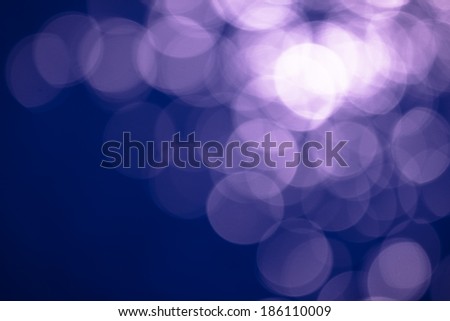 Defocused light as color abstract background