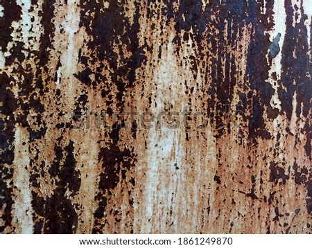 Rust iron wall background photo