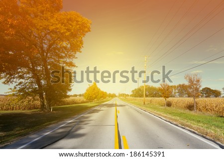 American Country Road 
