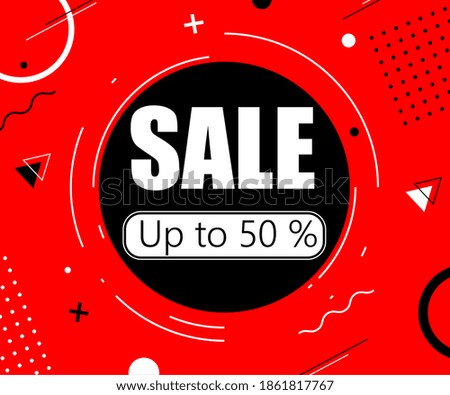 Trend sale background for shops