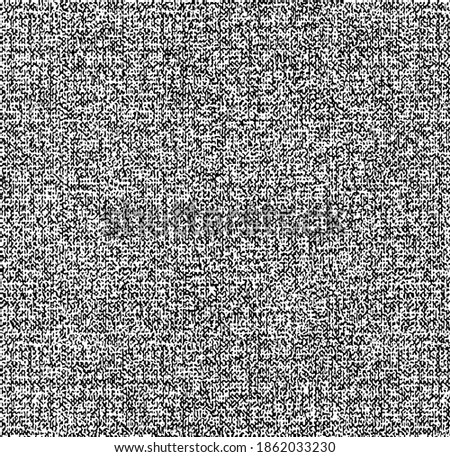 Grid spotted pattern. Abstract grunge halftone lined texture. Distressed uneven grunge background. Abstract vector illustration. Overlay to create interesting effect and depth. Isolated on white