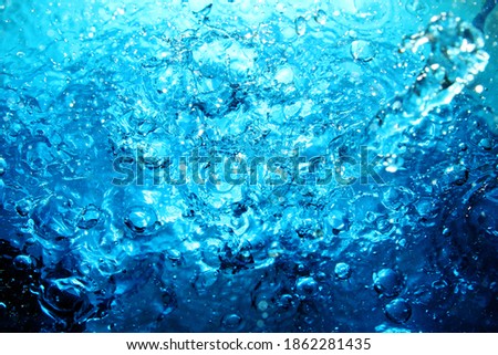 Close up of water splash