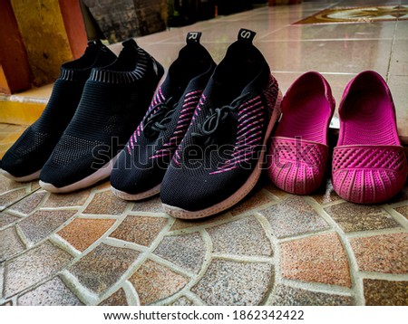 Three pairs of really cool shoes
