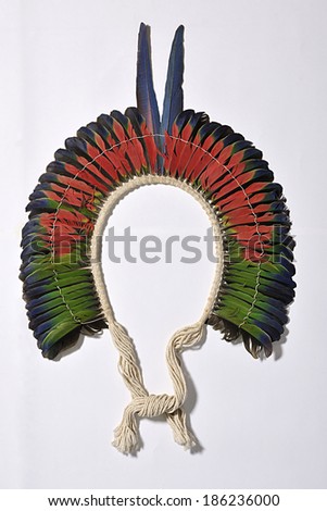 Indian headdress Royalty-Free Stock Photo #186236000