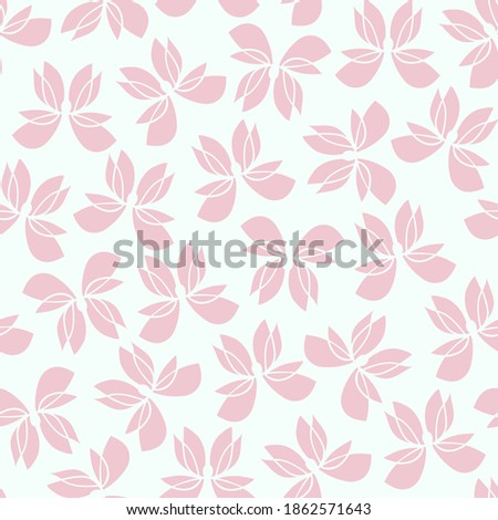 Beautiful Butterfly Seamless Pattern. Stylish background with butterflies. Feminine and pastel wallpaper for your print or web design, fabric, wrapping paper. EPS 8 vector.