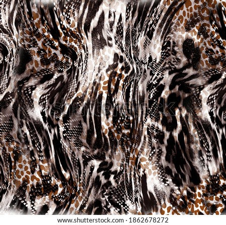 Leopard skin pattern texture; Fashionable print
