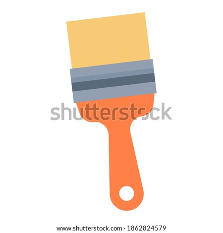 Isolated brush tool labour day icon- Vector