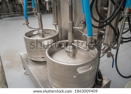 Picture of a beer factory