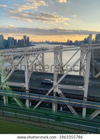 Brooklyn Bridge View from TramLine