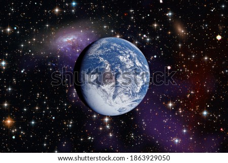 High quality Earth image. The elements of this image furnished by NASA.

