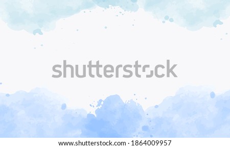 abstract background watercolor Creative wedding invitation template