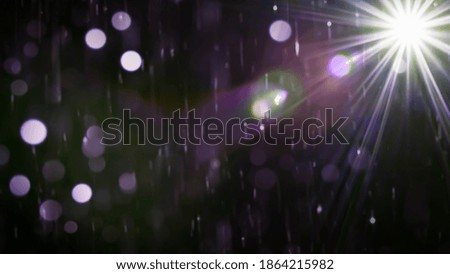 Selective focus abstract photo of flare light with bokeh, suitable image for background and wallpaper.

