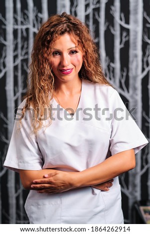 Portrait of confident young doctor