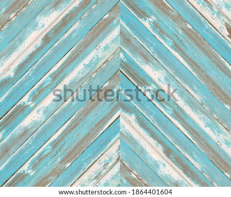 Rustic wood background with chevron pattern. Wooden boards in diagonal lines.