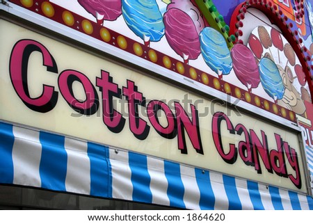 Cotton candy sign