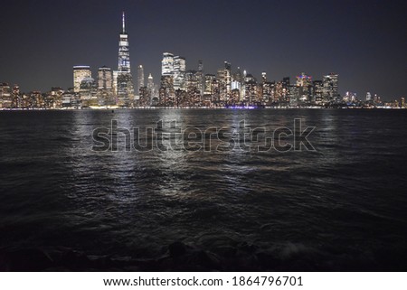 Manhattan New York City at Night