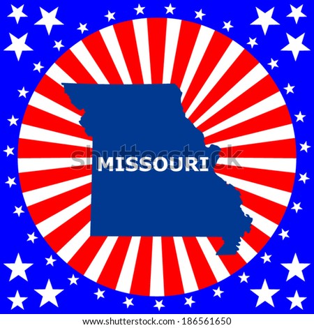 map of the U.S. state of Missouri