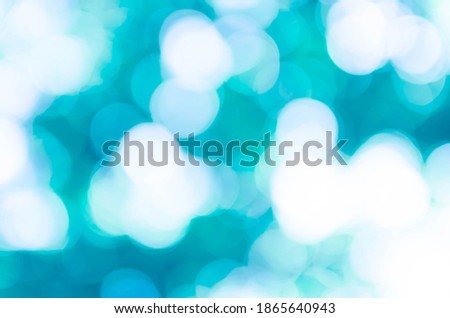 Light blue bokeh texture background