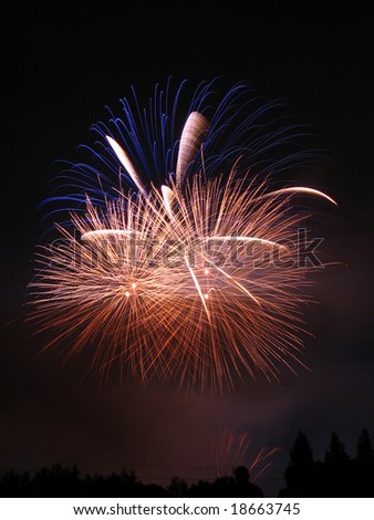 Nice fireworks in Brno