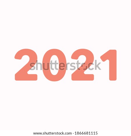 2021 number template for calendars.